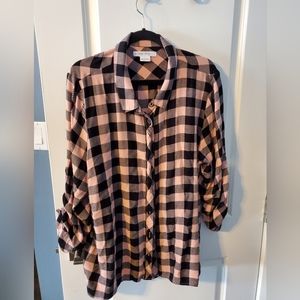 Penningtons Plaid Button Up